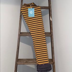 Matilda Jane Ruffle Stripe Leggings